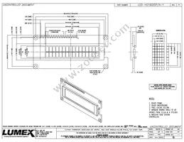 LOD-H01602DP/A-Y Datasheet Cover