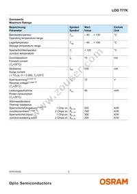 LOG T77K-JL-1-0+GJ-1-Z Datasheet Page 3