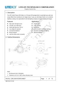 LOPL-E001A Datasheet Cover