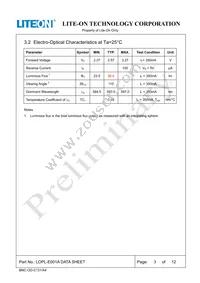 LOPL-E001A Datasheet Page 3