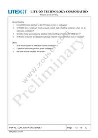 LOPL-E001A Datasheet Page 12