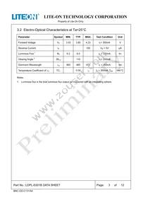 LOPL-E001B Datasheet Page 3