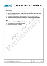 LOPL-E001B Datasheet Page 12