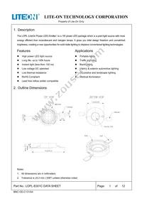 LOPL-E001C Datasheet Cover