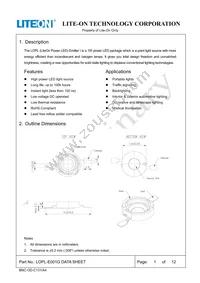 LOPL-E001G Datasheet Cover