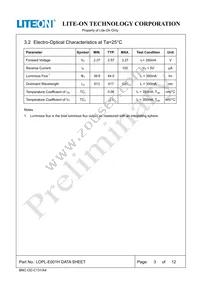 LOPL-E001H Datasheet Page 3