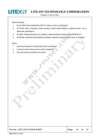 LOPL-E001H Datasheet Page 12