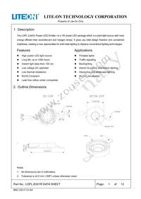 LOPL-E001R Datasheet Cover