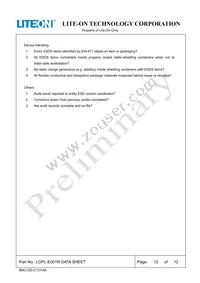 LOPL-E001R Datasheet Page 12