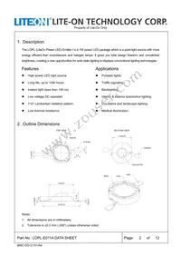 LOPL-E011AA Datasheet Page 2