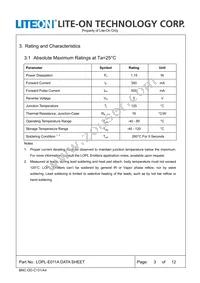 LOPL-E011AA Datasheet Page 3