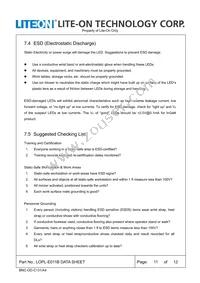 LOPL-E011BA Datasheet Page 11