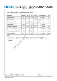 LOPL-E011CA Datasheet Page 4