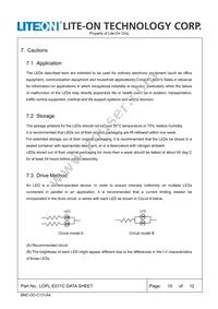 LOPL-E011CA Datasheet Page 10