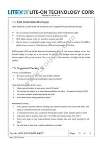 LOPL-E011GA Datasheet Page 11