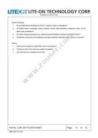 LOPL-E011GA Datasheet Page 12