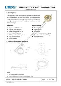 LOPL-E011HA Datasheet Cover