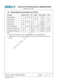 LOPL-E011RA Datasheet Page 4