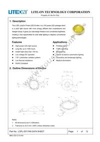 LOPL-E011WA Datasheet Cover