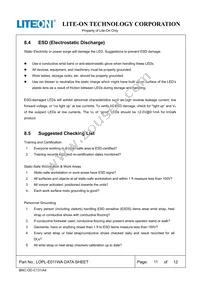 LOPL-E011WA Datasheet Page 11
