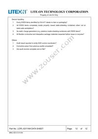 LOPL-E011WA Datasheet Page 12