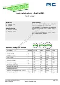 LP-0701S25 Datasheet Cover