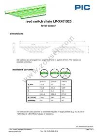 LP-0701S25 Datasheet Page 2