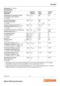 LP A675-N1P2-25 Datasheet Page 4