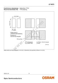 LP A675-N1P2-25 Datasheet Page 12