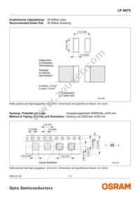 LP A675-N1P2-25 Datasheet Page 13