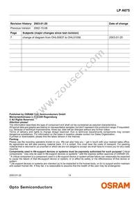 LP A675-N1P2-25 Datasheet Page 14