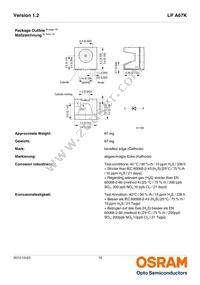 LP A67K-E1G2-25-Z Datasheet Page 10