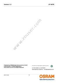 LP A67K-E1G2-25-Z Datasheet Page 19