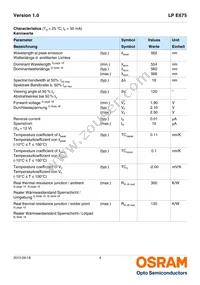 LP E675-P1Q2-25-Z Datasheet Page 4