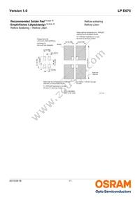 LP E675-P1Q2-25-Z Datasheet Page 11