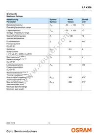 LP K376-P2R1-25 Datasheet Page 3