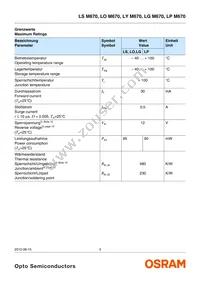 LP M670-G1J1-1-0-10-R18-Z Datasheet Page 3