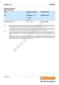 LP M67K-D2F1-25-Z Datasheet Page 2