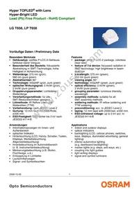 LP T656-N2Q1-25-Z Datasheet Cover