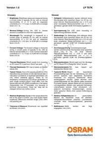 LP T67K-E1G2-25-Z Datasheet Page 18