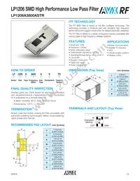 LP1206A3800ASTR100 Datasheet Page 11