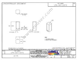 LPA-S011331S Datasheet Cover