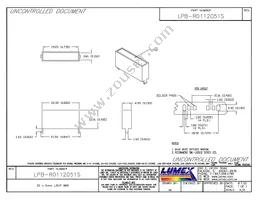 LPB-R0112051S Datasheet Cover