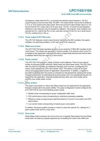 LPC1104UK Datasheet Page 15