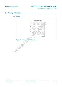 LPC1114LVFHI33/303 Datasheet Page 5