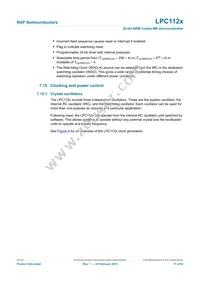 LPC1124JBD48/303QL Datasheet Page 17