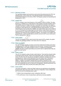 LPC1124JBD48/303QL Datasheet Page 19