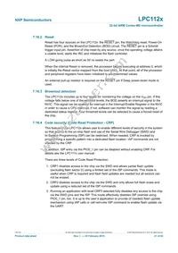 LPC1124JBD48/303QL Datasheet Page 21