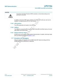 LPC1124JBD48/303QL Datasheet Page 22