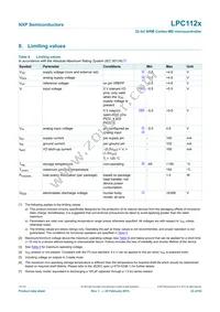 LPC1124JBD48/303QL Datasheet Page 23